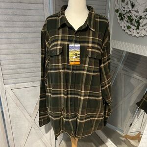 Orvis Men’s button up shirt/shacket XXL
